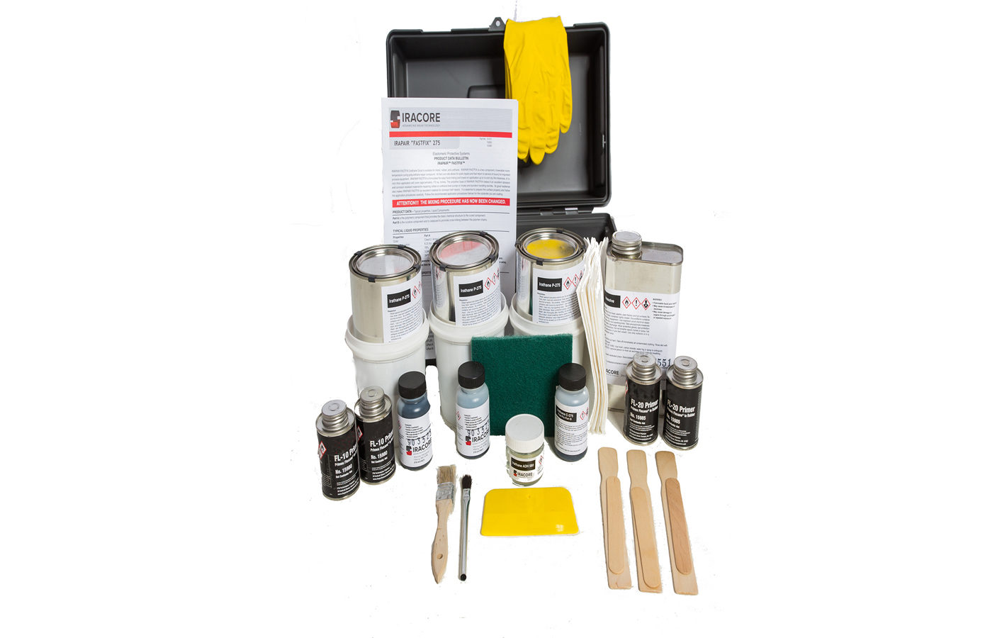 Using Iracore Repair Kits to Repair Urethane Liner Iracore