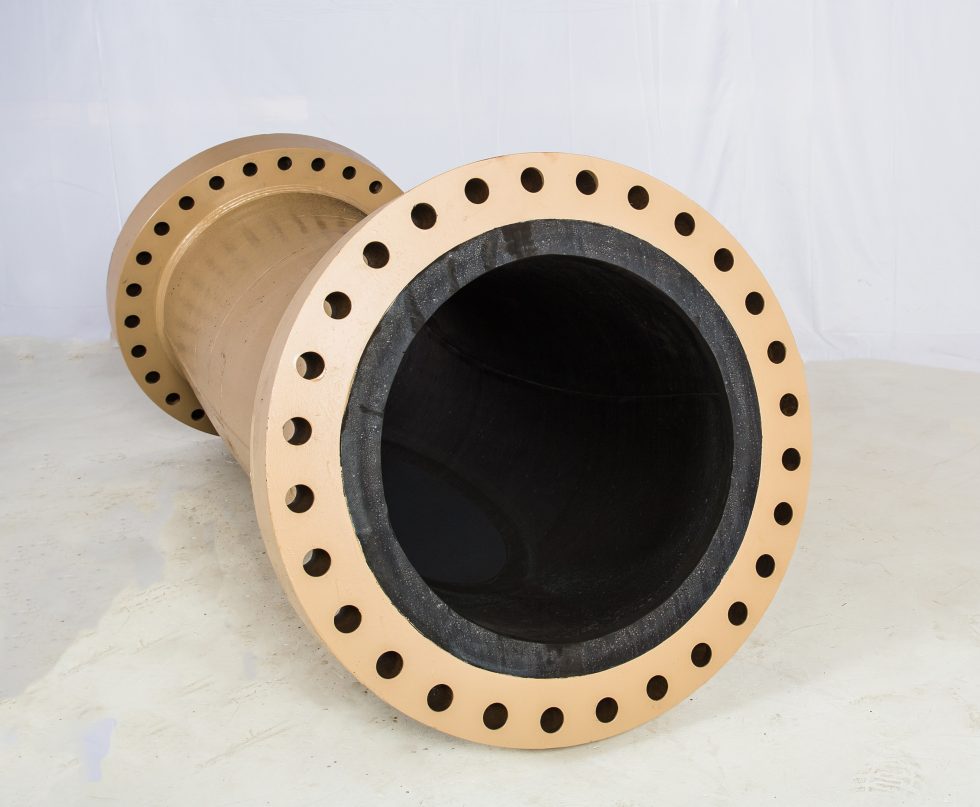 Rubber-Lined Pipe at Iracore - Iracore